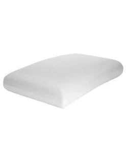 Dentons Pillows Impressions Classic Memory Foam Pillow in White
