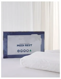 Dentons Pillows Medi Rest Therapeutic Support Pillow in White