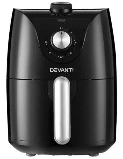 Devanti 2.5 Air Fryer 1200W in Black