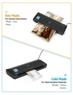 Devanti A3 Laminator Machine in Black