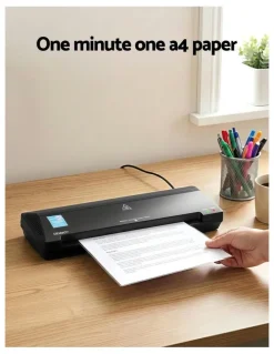 Devanti A3 Laminator Machine in Black