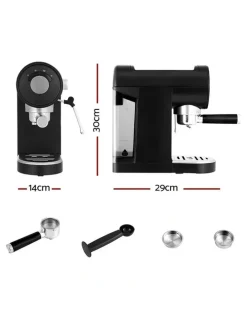 Devanti 20 Bar Espresso Coffee Machine