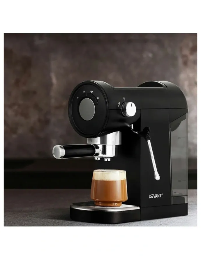 Devanti 20 Bar Espresso Coffee Machine