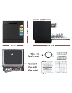 Devanti Benchtop Dishwasher