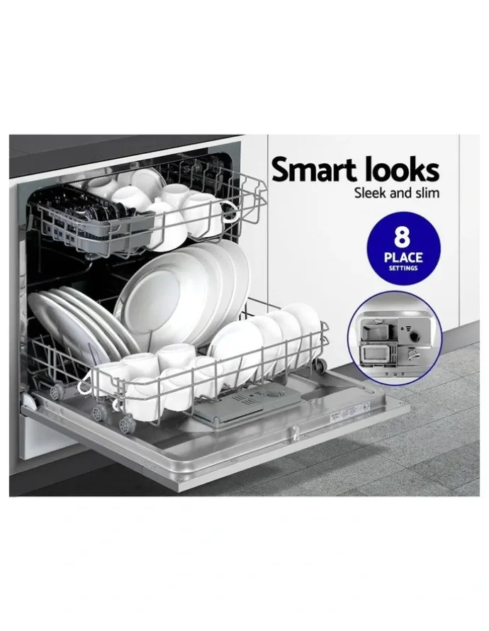 Devanti Benchtop Dishwasher in Silver