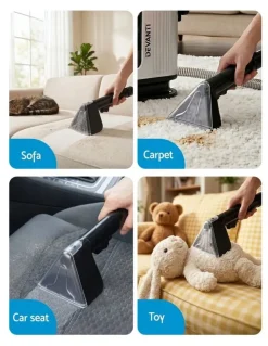 Devanti Carpet Washer Vacuum Cleaner 600W in Black