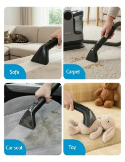 Devanti Carpet Washer Vacuum Cleaner in Black