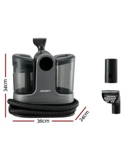 Devanti Carpet Washer Vacuum Cleaner in Black