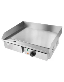 Devanti Commercial Electric Griddle 55cm BBQ Grill Plate 3000W