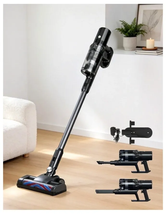 Devanti Cordless Handheld Vacuum Cleaner 350W in Grey