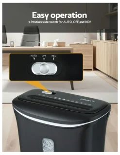Devanti Cross-Cut Shredder 12L