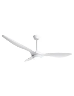 Devanti DC Motor With Light And Remote Ceiling Fan 52'' in White
