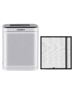 Devanti Devanti Air Purifier H12 HEPA Cleaner PM2.5 Display Spare Filter White
