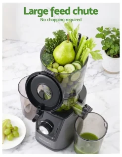 Devanti DEVANTI Slow Juicer Cold Press 200W for Fruit Vegetable Juice
