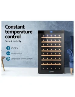 Devanti Devanti Wine Fridge Cooler 51 Bottles