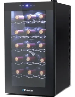 Devanti Devanti Wine Fridge Cooler 18 Bottles