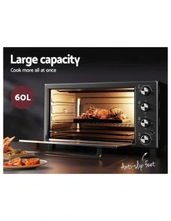 Devanti Electric Convection Oven in Black