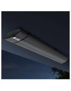 Devanti Electric 3200W Infrared Radiant Strip Heater Black RHP-E76RC-3200-BK