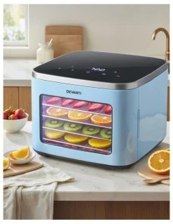 Devanti Food Dehydrator Mini Fruit Dryer Set Of 5 Trays in Multi