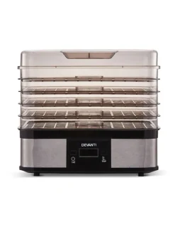 Devanti Food Dehydrator With 5 Trays