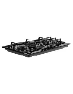 Devanti Gas Cooktop 90cm 5 Burner in Black