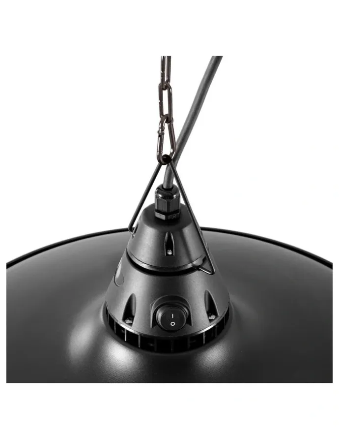 Devanti Hanging Electric Patio Heater 1500W in Black
