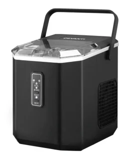 Devanti Holder Ice Maker Machine With Scoop 12kg in Black