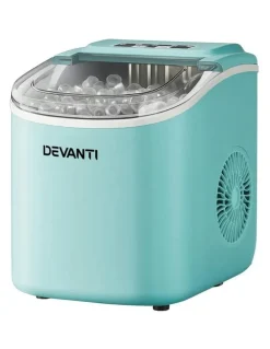 Devanti Ice Maker Machine With Self Cleaning 12kg in Green