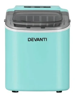 Devanti Ice Maker Machine With Self Cleaning 12kg in Green