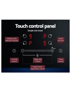 Devanti Induction Cooktop 60cm Electric Cooker