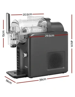 Devanti 5in1 Slushie Machine Ice Cream Maker 2L in Grey