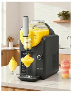 Devanti 5in1 Slushie Machine Ice Cream Maker 2L in Grey