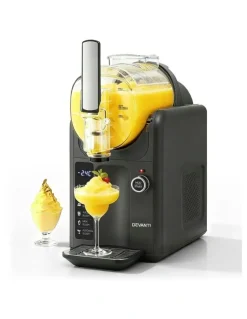 Devanti 5in1 Slushie Machine Ice Cream Maker 2L in Grey