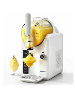 Devanti 5in1 Slushie Machine Ice Cream Maker 2L in White