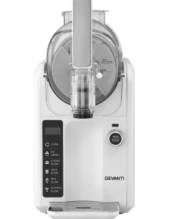 Devanti 5in1 Slushie Machine Ice Cream Maker 2L in White