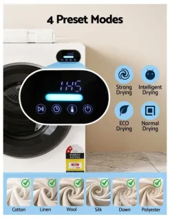 Devanti 6kg Tumble Dryer 54x60x67.5cm in White