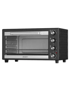 Devanti 45L Convection Oven Electric Fryer Ovens 1800W