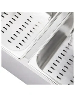 Devanti 20L Electric Commercial Deep Fryer Double Baskets 4400W