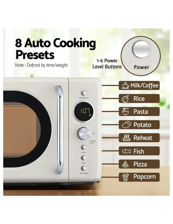 Devanti Microwave Oven 700W 20L