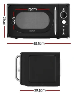 Devanti Microwave Oven 700W 20L