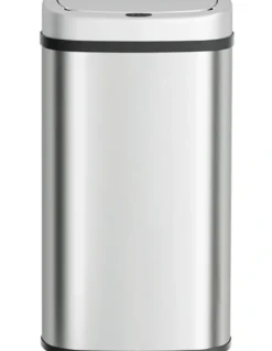 Devanti Motion Sensor 60LRubbish Bin in Silver