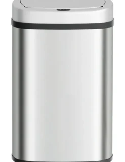 Devanti Motion Sensor 50L Rubbish Bin in Silver