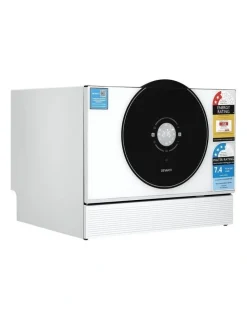 Devanti 6 Place Setting Benchtop Dishwasher 50cm in White
