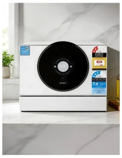 Devanti 6 Place Setting Benchtop Dishwasher 50cm in White