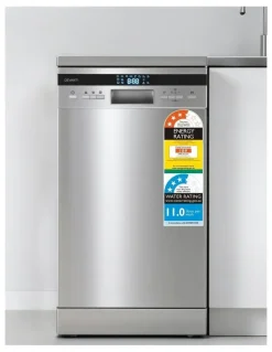 Devanti 10 Place Settings Freestanding Dishwasher oN Silver