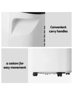 Devanti Portable Air Conditioner WiFi 7000BTU in White