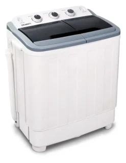 Devanti Portable Washing Machine Twin Tub 5kg in White