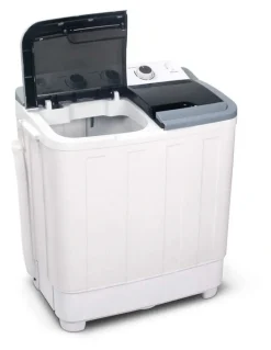 Devanti Portable Washing Machine Twin Tub 5kg in White