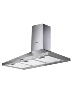 Devanti Range Hood 90cm 900mm Kitchen Canopy Stainless Steel Rangehood Wall Mount
