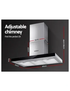 Devanti Range Hood 900mm